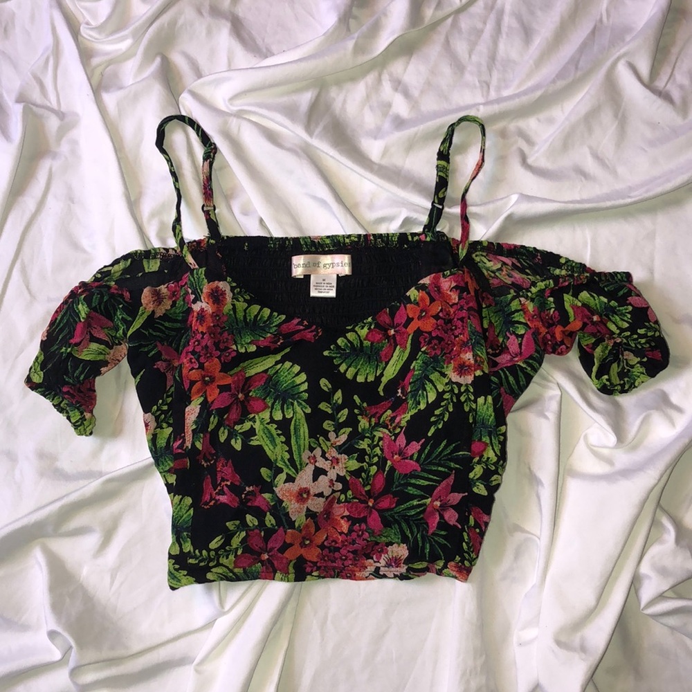 Floral Crop Top